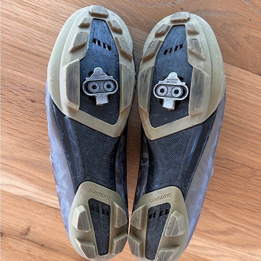 Shimano RX6 Gravel Cycling Shoes in Taupe Camo - size 39 - Picture 4 of 4